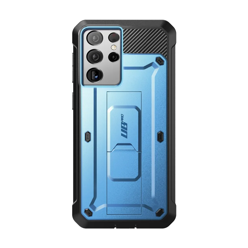 Galaxy S21 Ultra Unicorn Beetle Pro Rugged Case-Metallic Blue