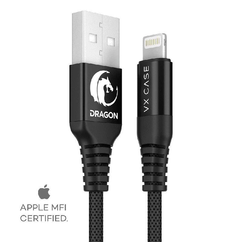 Cabo Lightning para iPhone/iPad MFI Dragon 1,20m