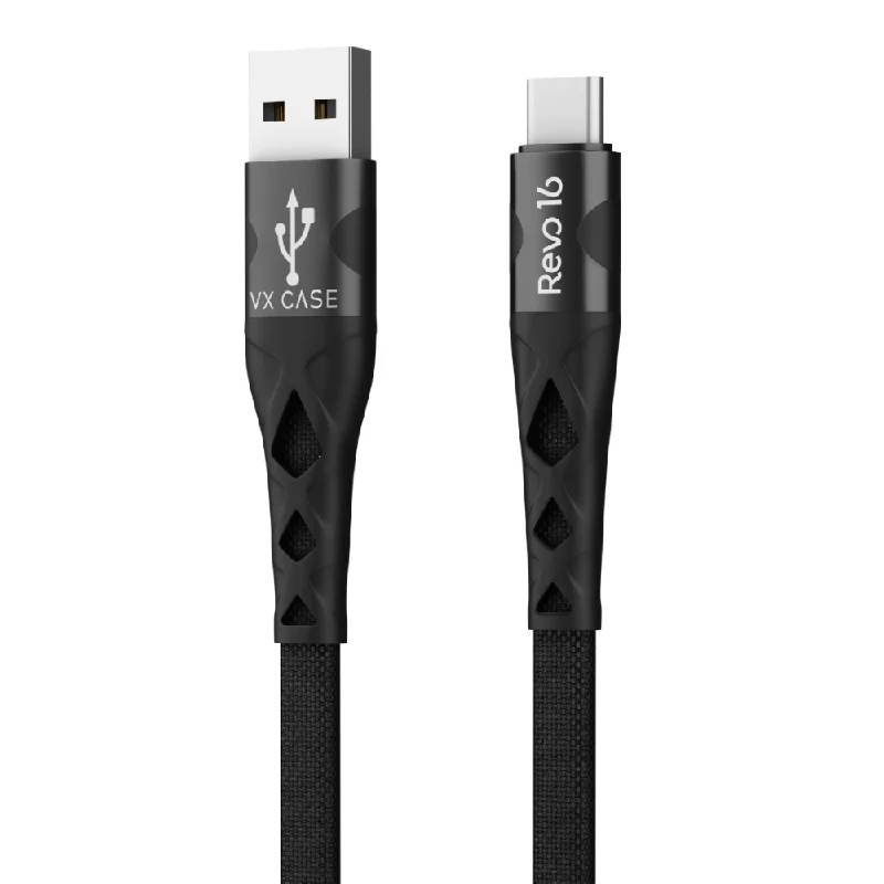 Cabo USB Revo 16 Type-C - Preto